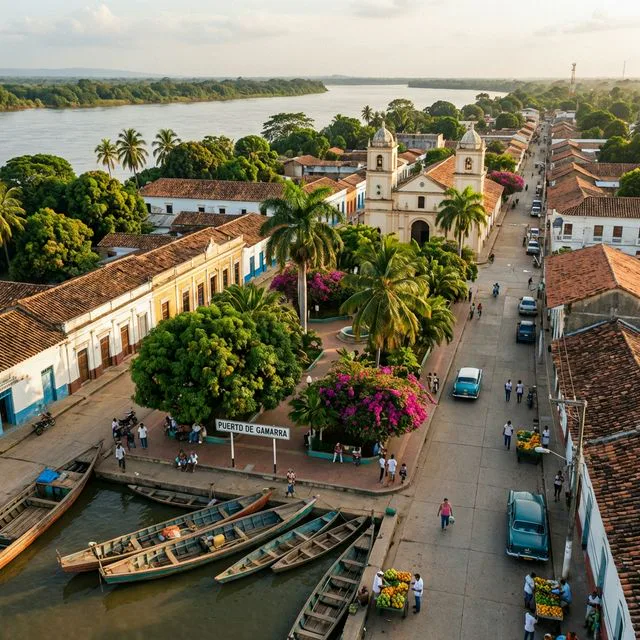 Travel view representing Gamarra in Cesar, Colombia