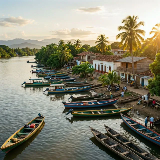 Travel view representing La Gloria in Cesar, Colombia