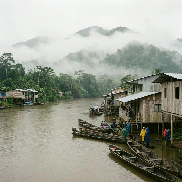 Travel view representing Alto Baudo in Chocó, Colombia