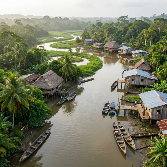 Travel view representing Carmen del Darien in Chocó, Colombia