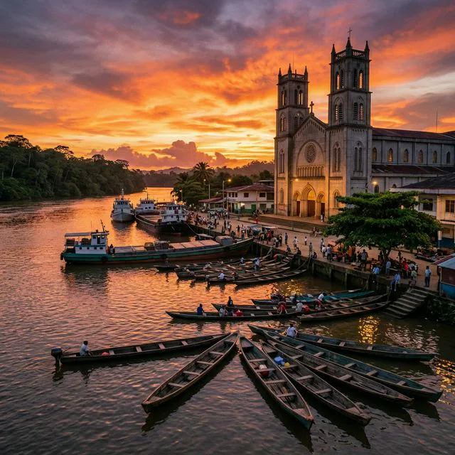 Travel view representing Quibdó in Chocó, Colombia
