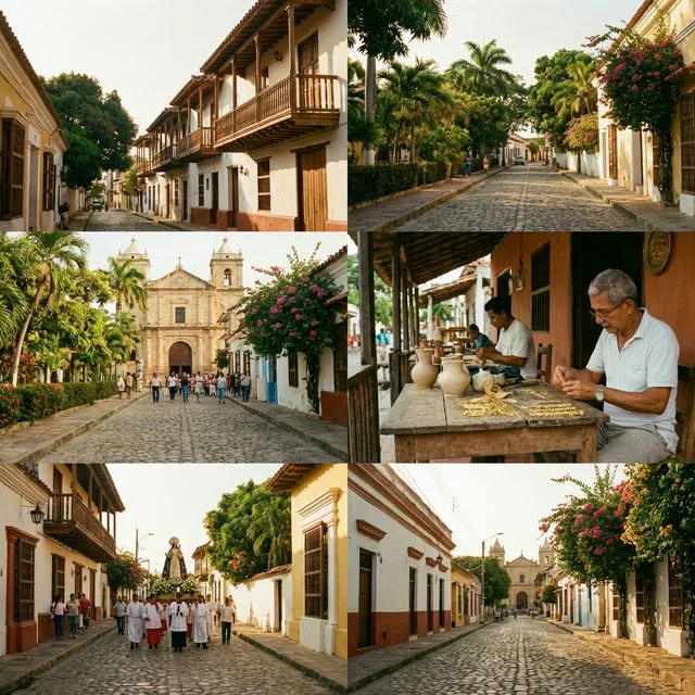 Travel view representing Ciénaga de Oro in Córdoba, Colombia