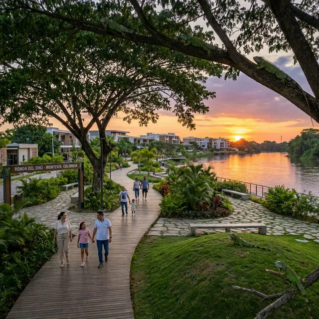 Travel view representing Montería in Córdoba, Colombia