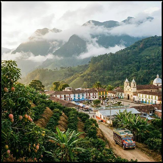 Travel view representing Anolaima in Cundinamarca, Colombia