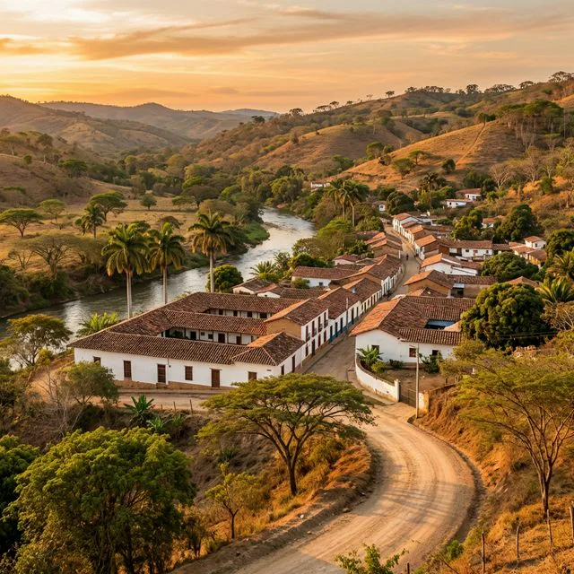 Travel view representing Apulo in Cundinamarca, Colombia