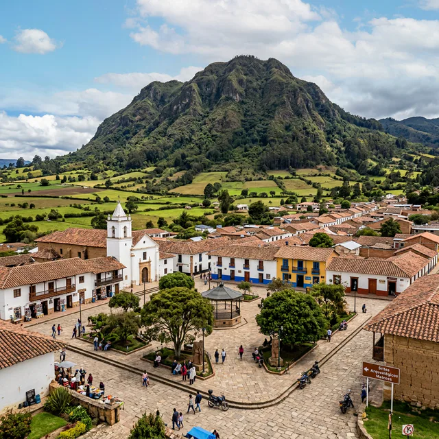 Travel view representing Cota in Cundinamarca, Colombia
