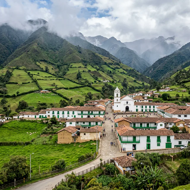 Travel view representing Cucunubá in Cundinamarca, Colombia