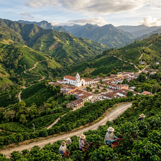 Travel view representing Guayabal de Siquima in Cundinamarca, Colombia