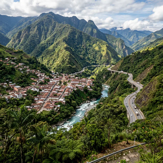 Travel view representing Guayabetal in Cundinamarca, Colombia