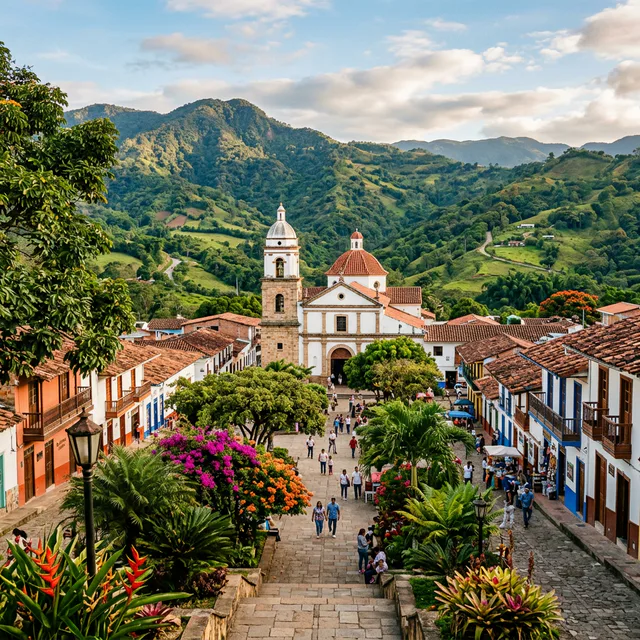 Travel view representing La Mesa in Cundinamarca, Colombia