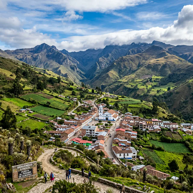 Travel view representing Pasca in Cundinamarca, Colombia