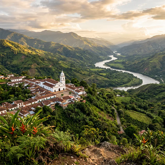 Travel view representing Pulí in Cundinamarca, Colombia