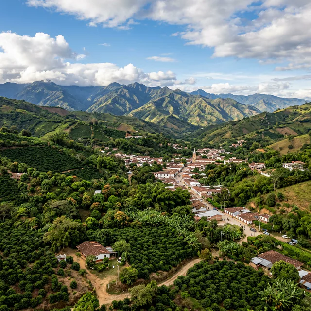 Travel view representing Sasaima in Cundinamarca, Colombia