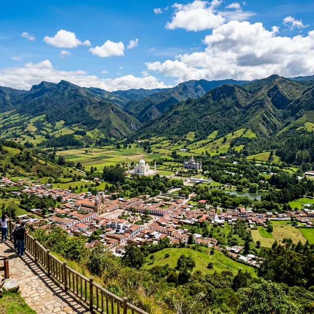 Travel view representing Sopó in Cundinamarca, Colombia