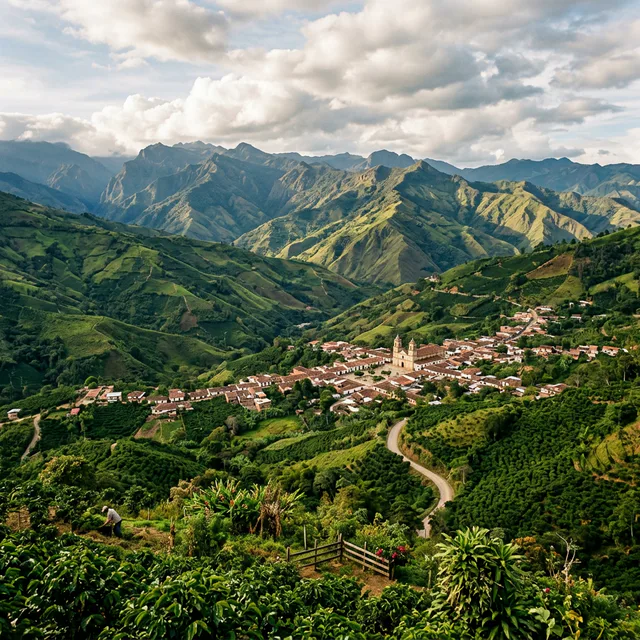 Travel view representing Supatá in Cundinamarca, Colombia
