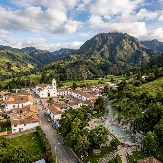 Travel view representing Tabio in Cundinamarca, Colombia