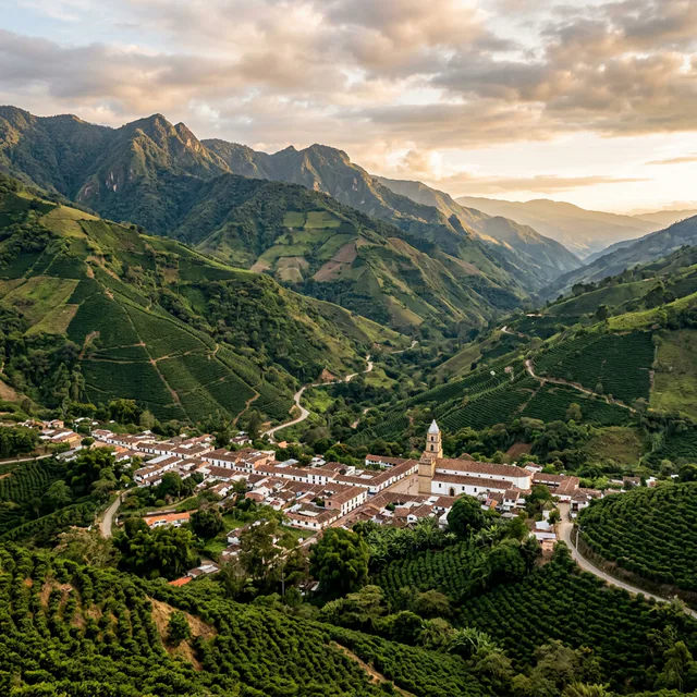 Travel view representing Vergara in Cundinamarca, Colombia