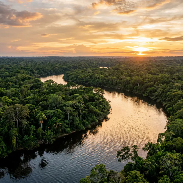 Travel view representing Mapiripana in Guainía, Colombia