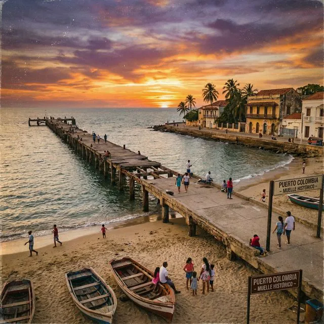 Travel view representing Puerto Colombia in Guainía, Colombia
