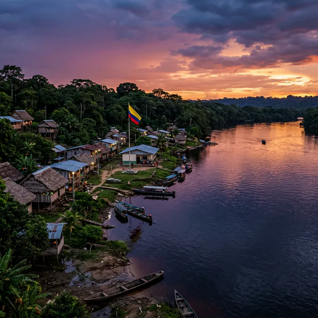 Travel view representing San Felipe in Guainía, Colombia