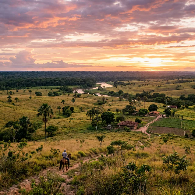 Travel view representing El Retorno in Guaviare, Colombia