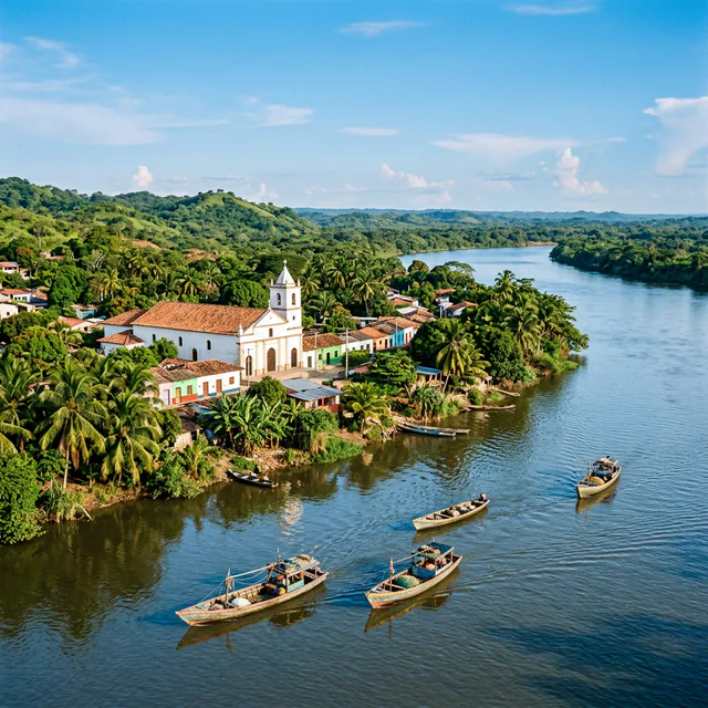 Travel view representing Cerro San Antonio in Magdalena, Colombia