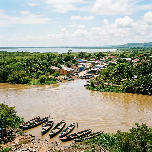 Travel view representing Sitionuevo in Magdalena, Colombia