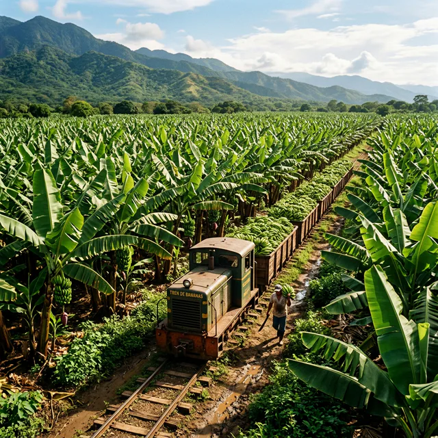 Travel view representing Zona Bananera in Magdalena, Colombia