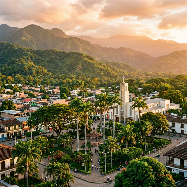 Travel view representing Acacias in Meta, Colombia