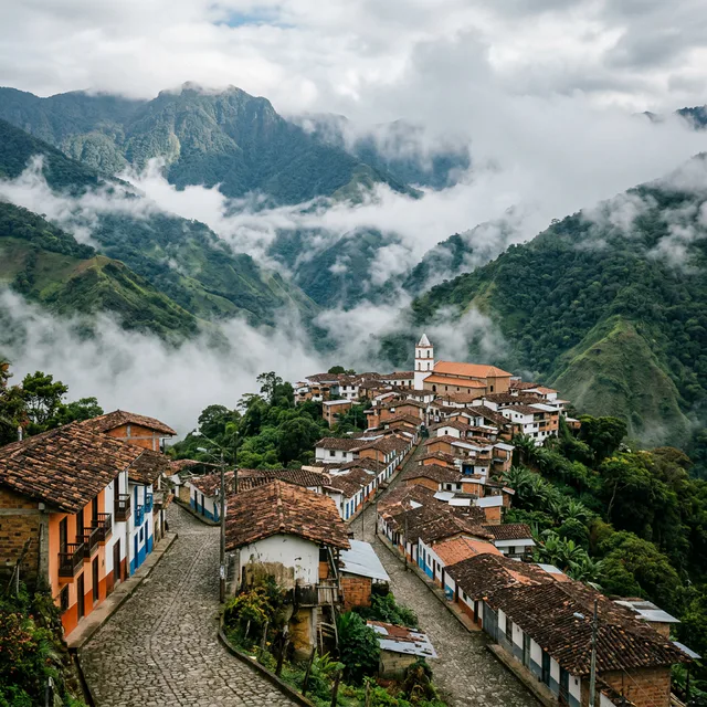 Travel view representing El Calvario in Meta, Colombia