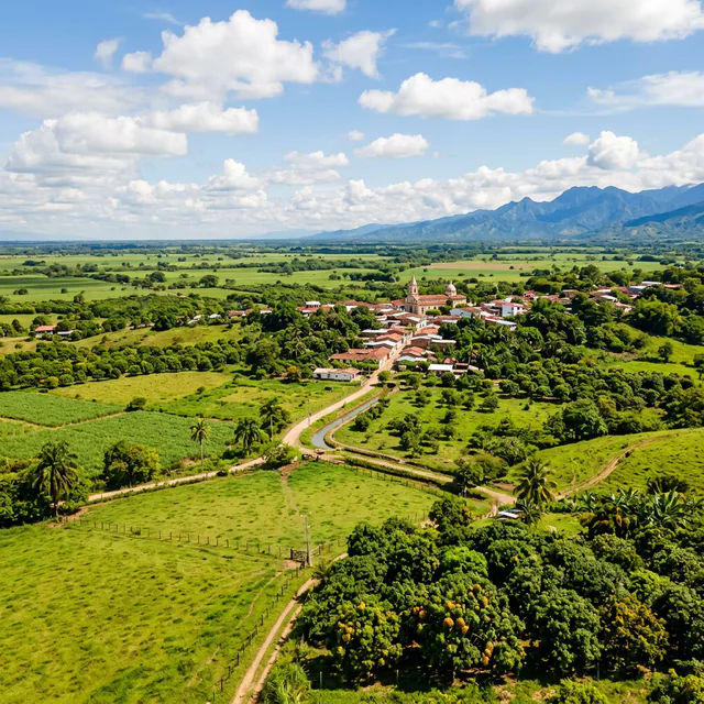 Travel view representing Fuente de Oro in Meta, Colombia