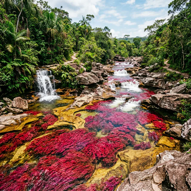 Travel view representing La Macarena in Meta, Colombia