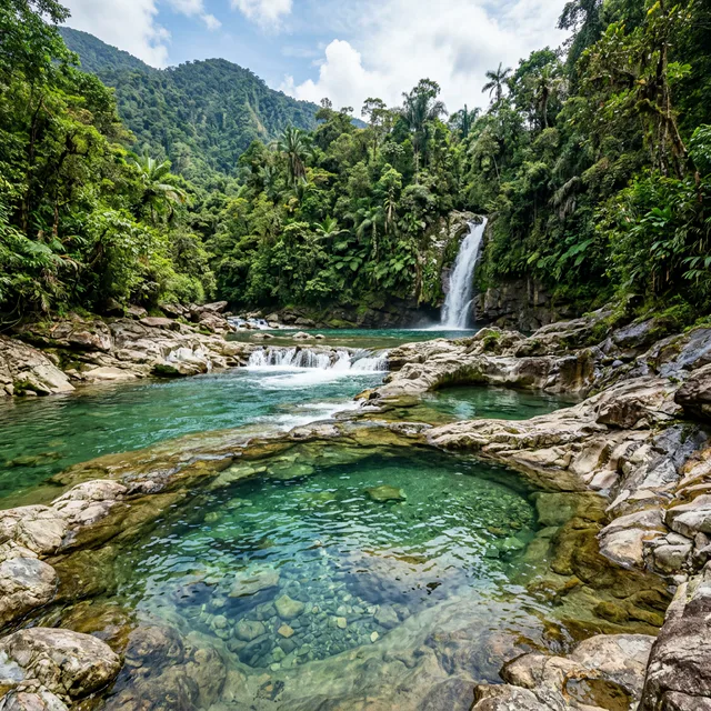 Travel view representing Lejanías in Meta, Colombia