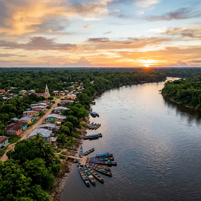 Travel view representing Mapiripán in Meta, Colombia
