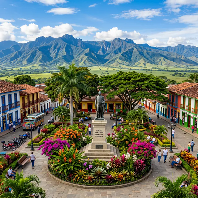 Travel view representing Restrepo in Meta, Colombia