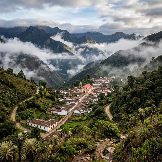 Travel view representing San Juanito in Meta, Colombia