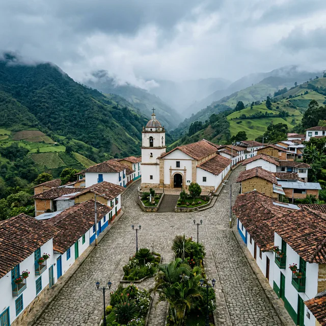 Travel view representing Albán in Nariño, Colombia