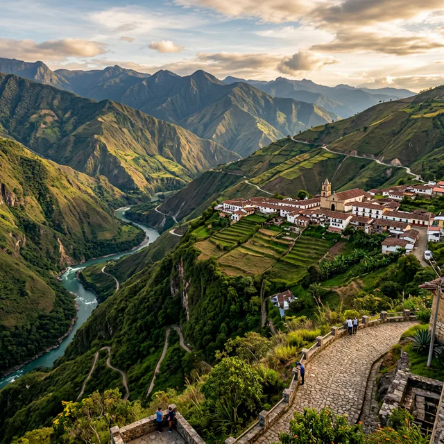 Travel view representing Imués in Nariño, Colombia