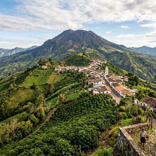 Travel view representing La Florida in Nariño, Colombia