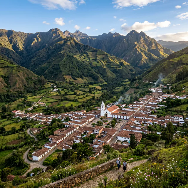 Travel view representing Leiva in Nariño, Colombia
