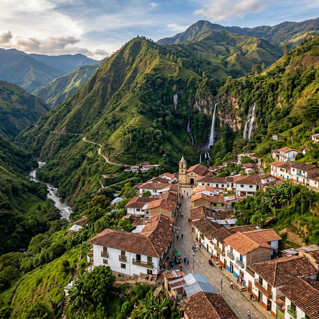 Travel view representing Mallama in Nariño, Colombia