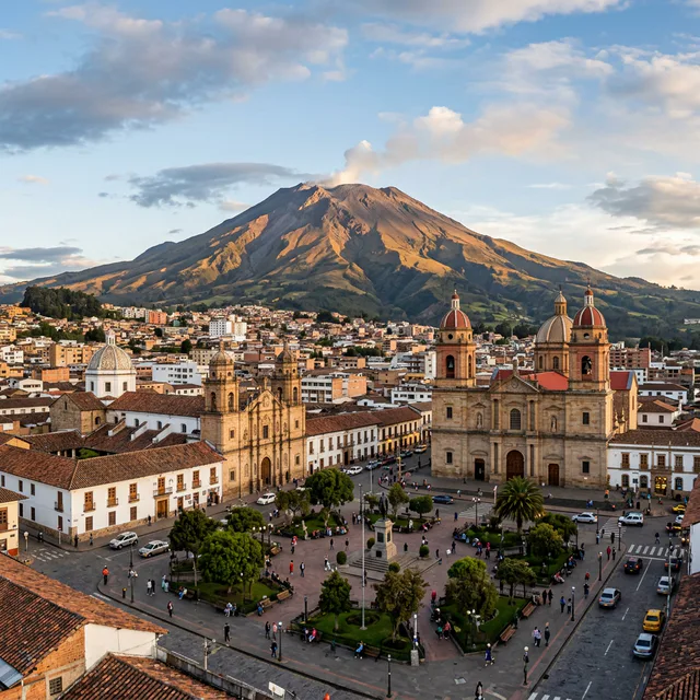 Travel view representing Pasto in Nariño, Colombia