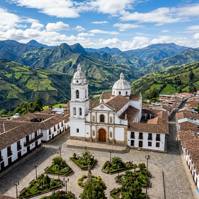 Travel view representing Pupiales in Nariño, Colombia