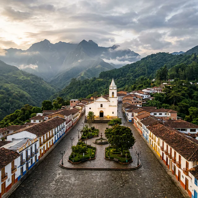 Travel view representing Samaniego in Nariño, Colombia