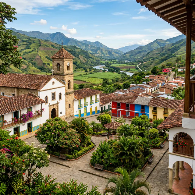 Travel view representing Taminango in Nariño, Colombia