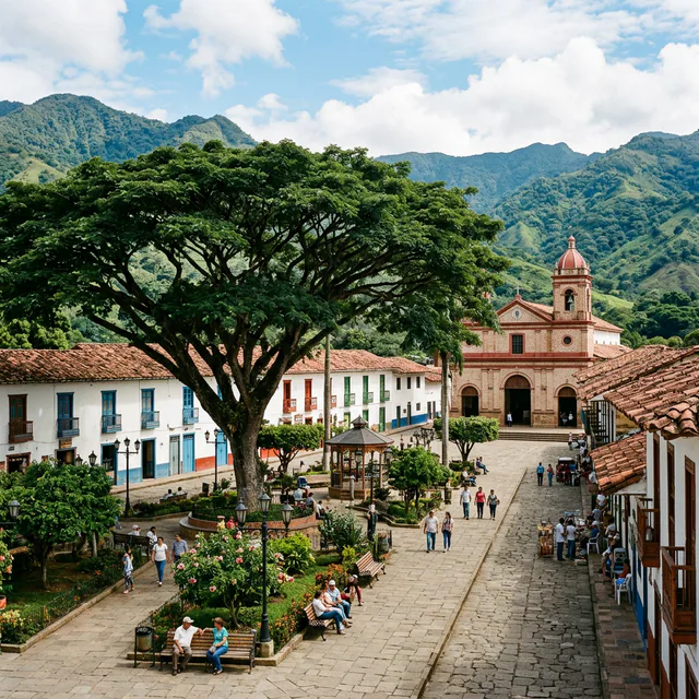 Travel view representing Bochalema in Norte de Santander, Colombia
