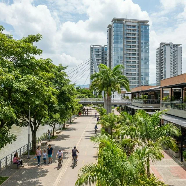 Travel view representing Cúcuta in Norte de Santander, Colombia