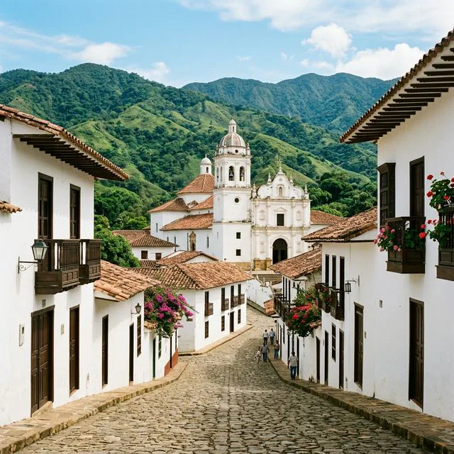 Travel view representing El Carmen in Norte de Santander, Colombia
