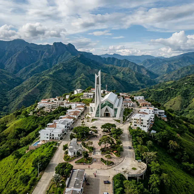 Travel view representing Gramalote in Norte de Santander, Colombia