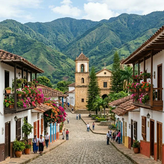 Travel view representing Herrán in Norte de Santander, Colombia